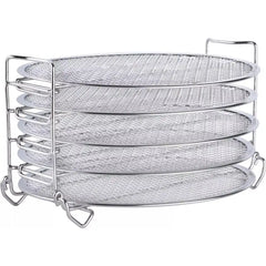 Ziva - Instant Pot Drying rack - stainless steel - 5 layers - Fits Crisp 8L